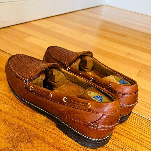 Sperry Gold Cup ASV Basket Woven Leather Loafer Men's 12 M - Picture 6 of 16